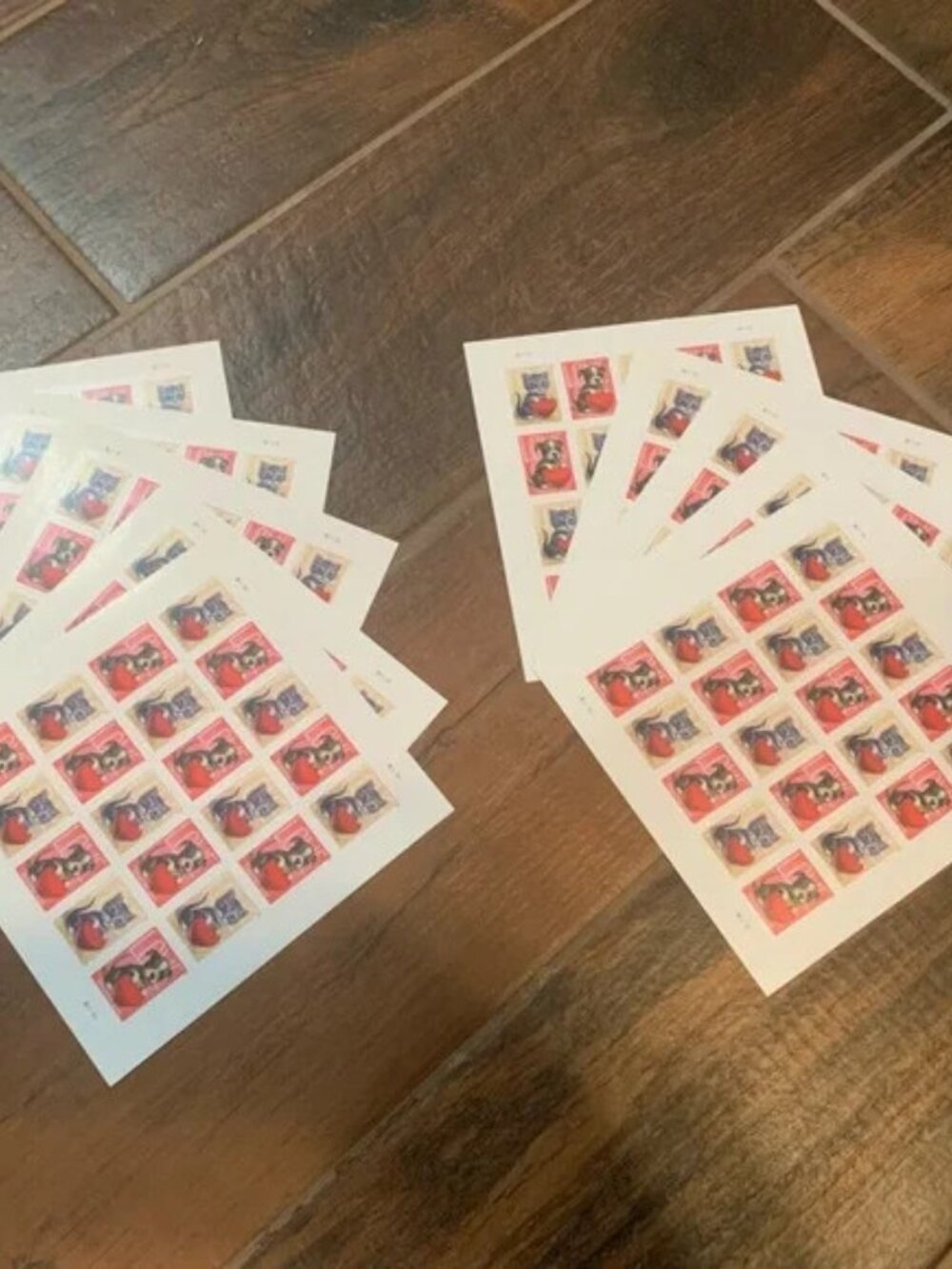 6000 Forever Stamps （300 Booklets of 20 6000 stamps)